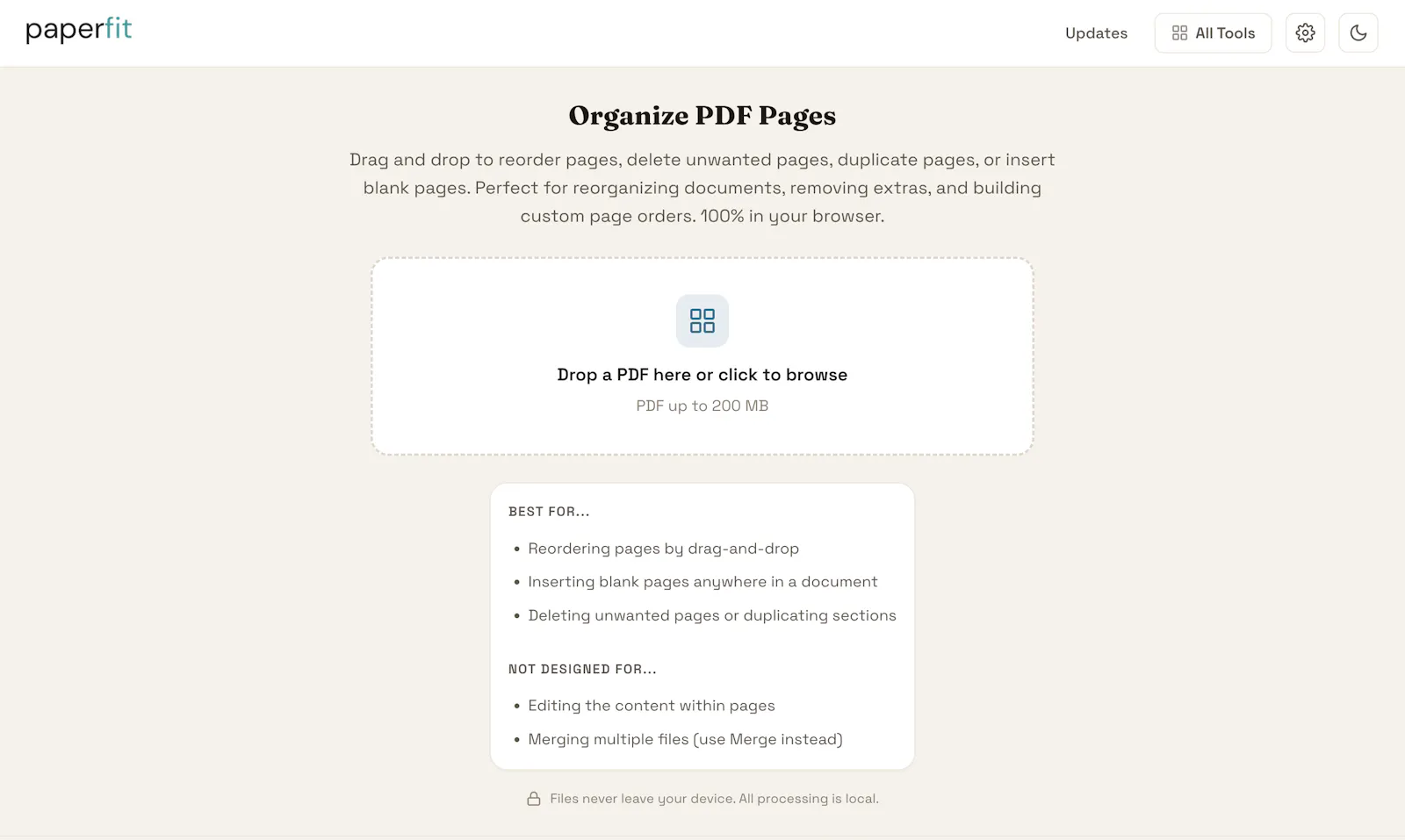 Paperfit screenshot 3