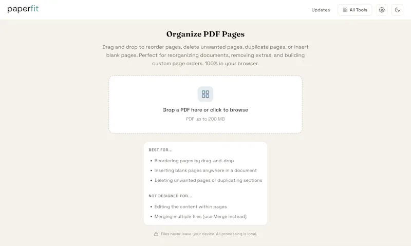Paperfit screenshot 3