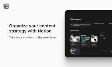 Notion Creator Dashboard gallery image