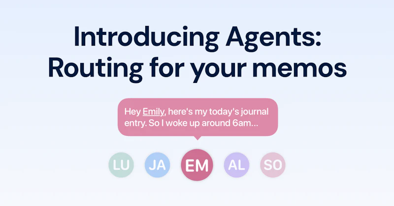Agents in Whisper Memos screenshot 2