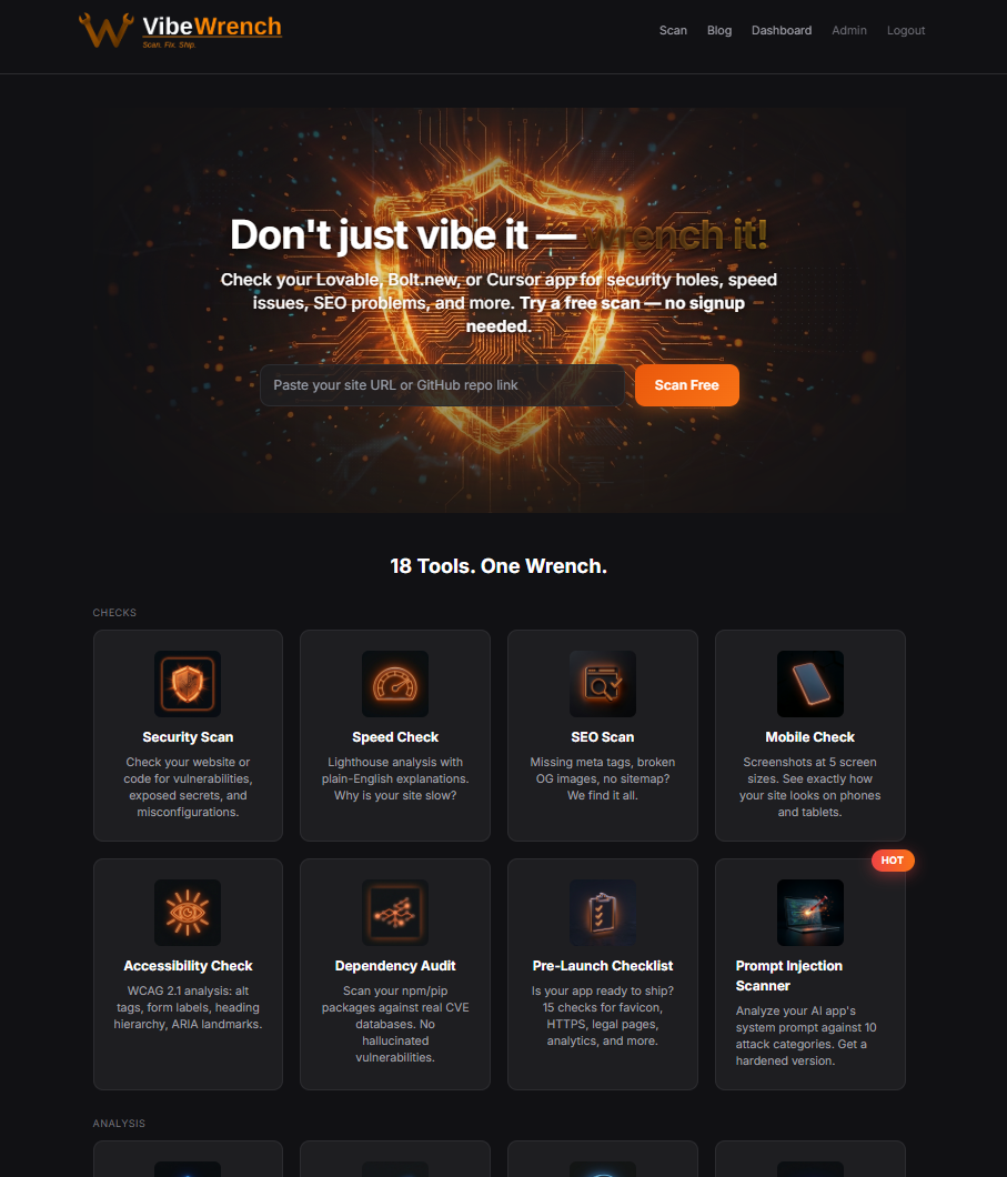 VibeWrench gallery image