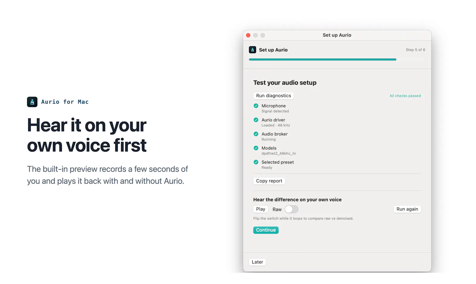 Aurio screenshot 3