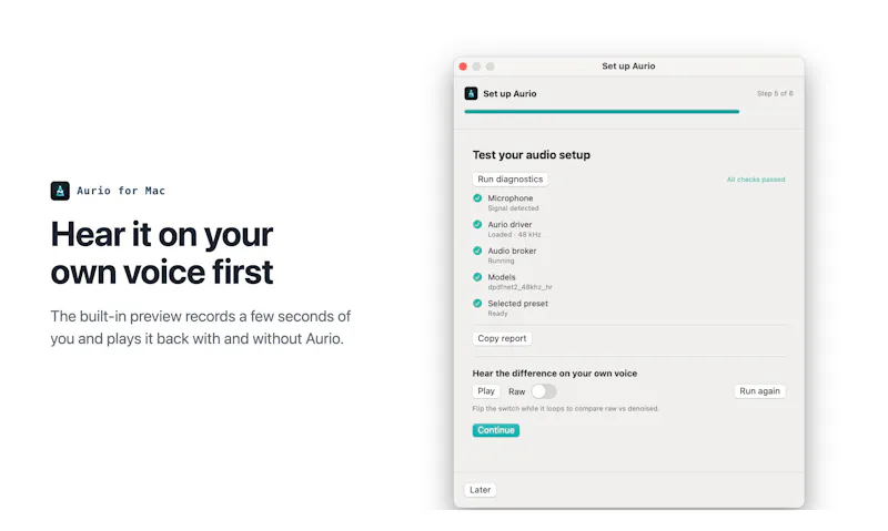 Aurio screenshot 3
