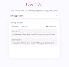 Subsfinder gallery image