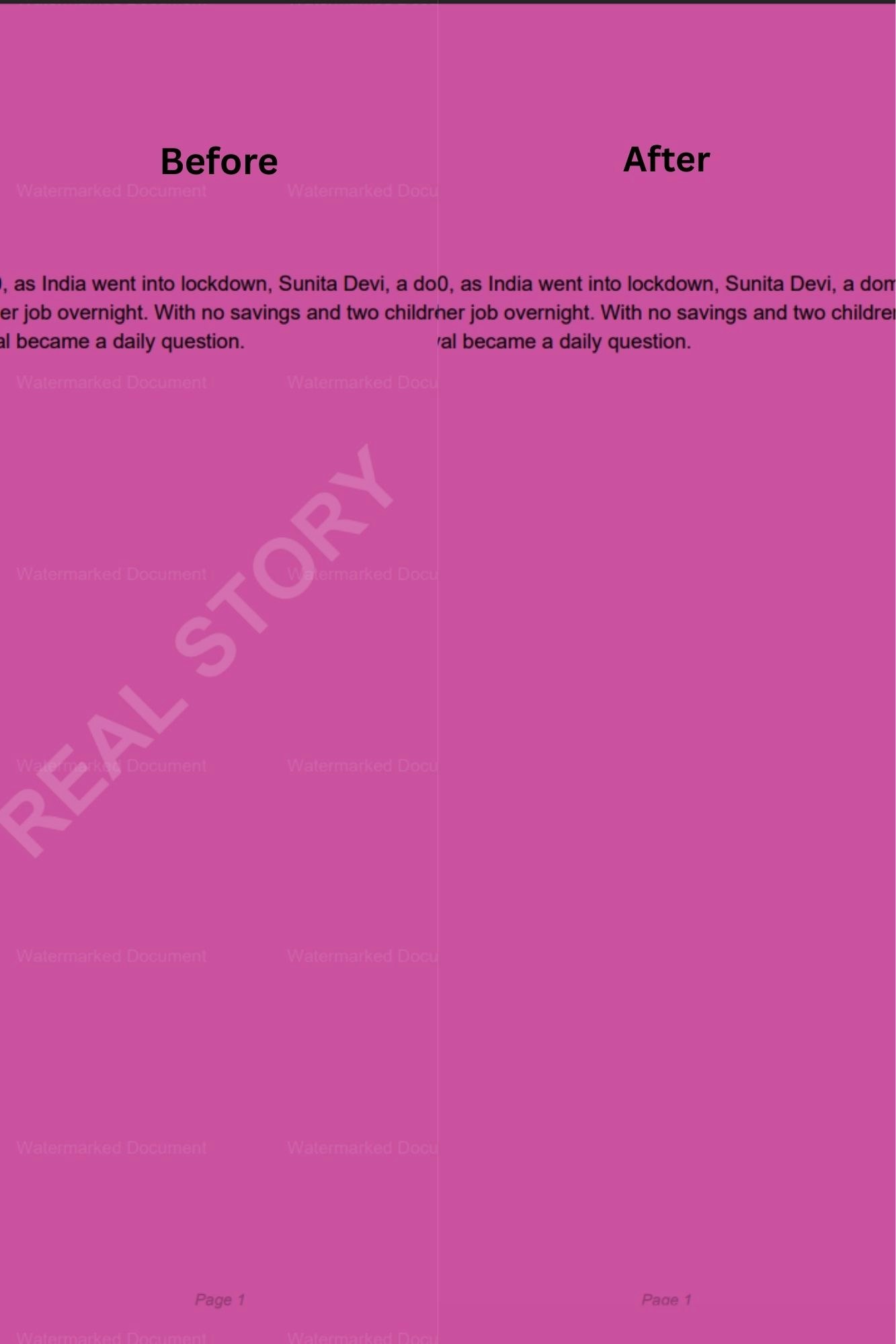 DocuClean - Screenshot 2 showing product features and functionality