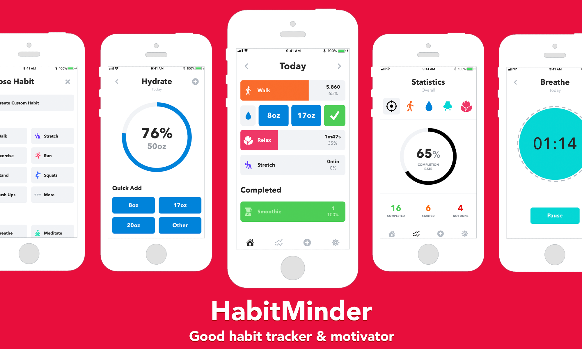 HabitMinder for iOS gallery image