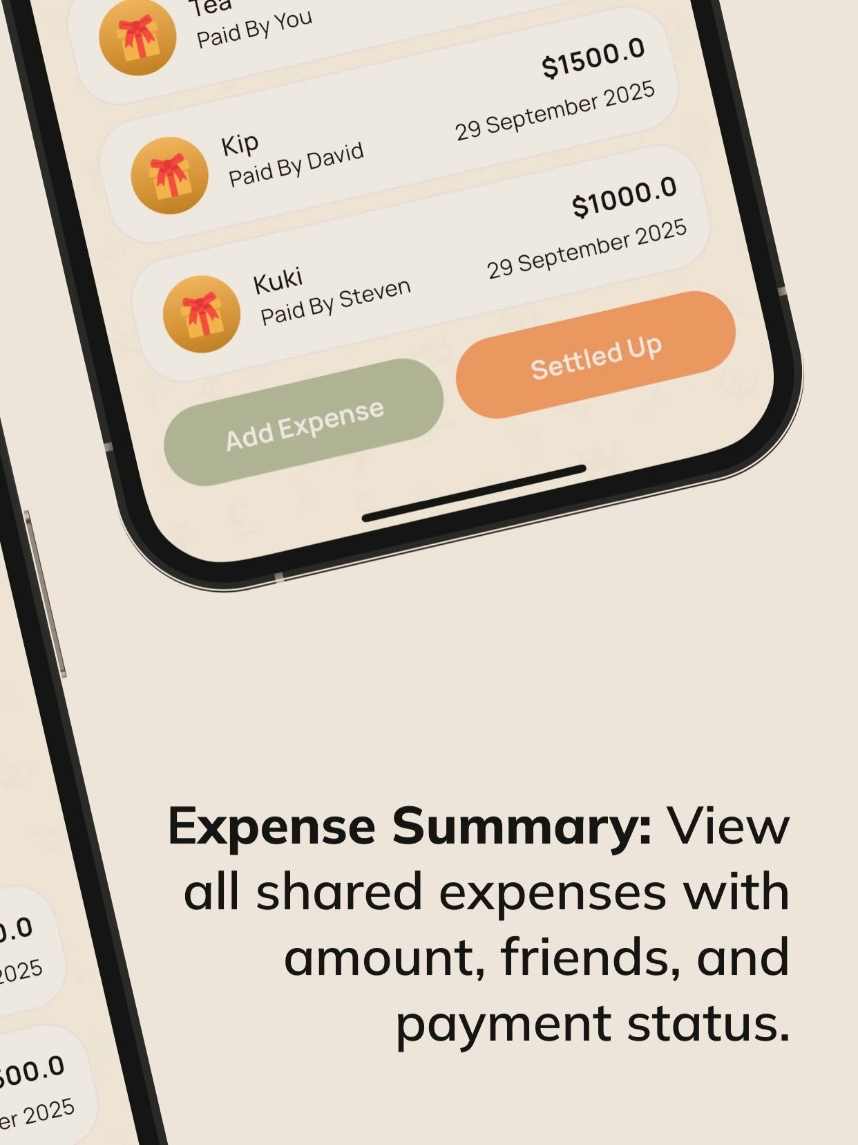 Spendulge - Screenshot 4 showing product features and functionality