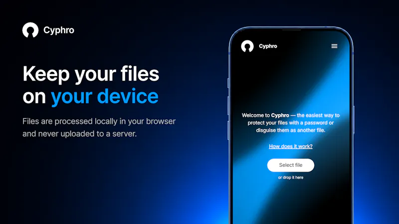 Cyphro screenshot 2