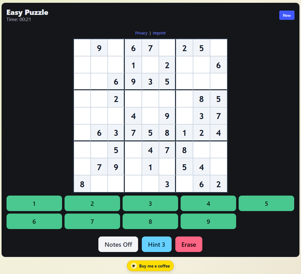 Simple Sudoku gallery image