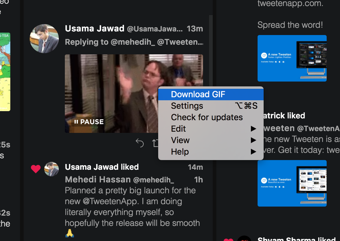Tweeten 2 Image