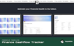 Finance Cashflow Tracker media 1