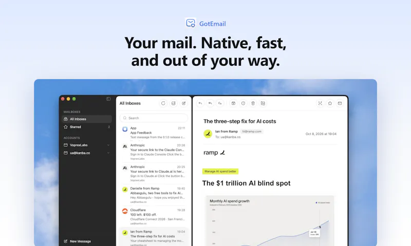 GotEmail screenshot 2