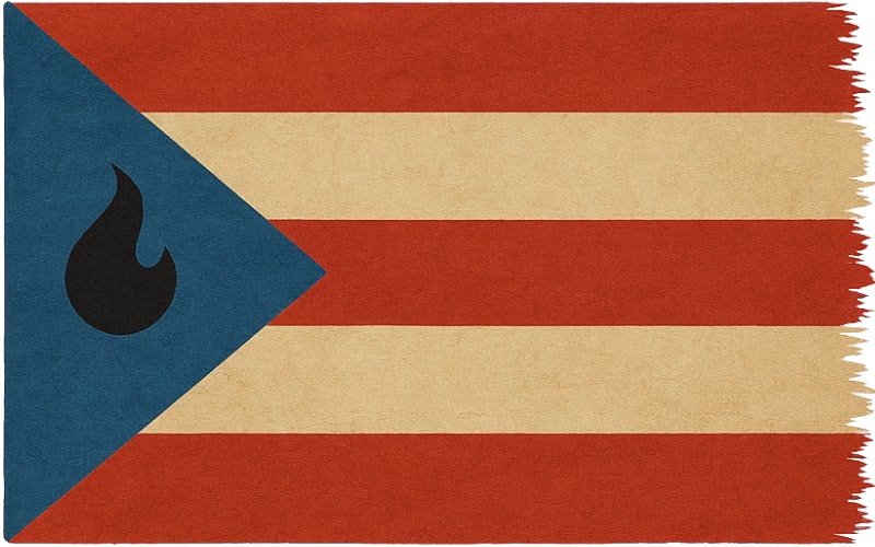 Republic of Heat - Product Hunt launch logo