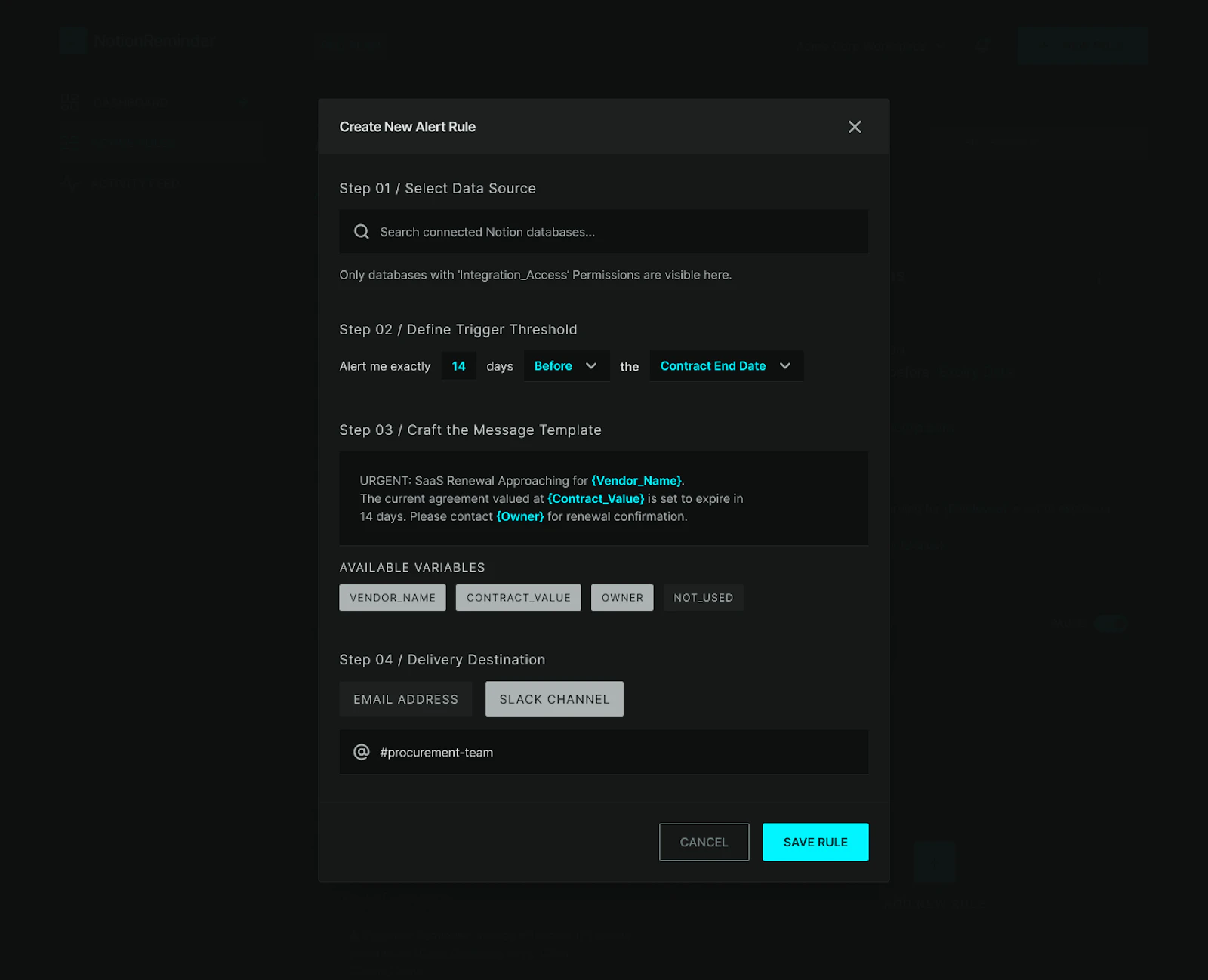NotionReminder screenshot 3