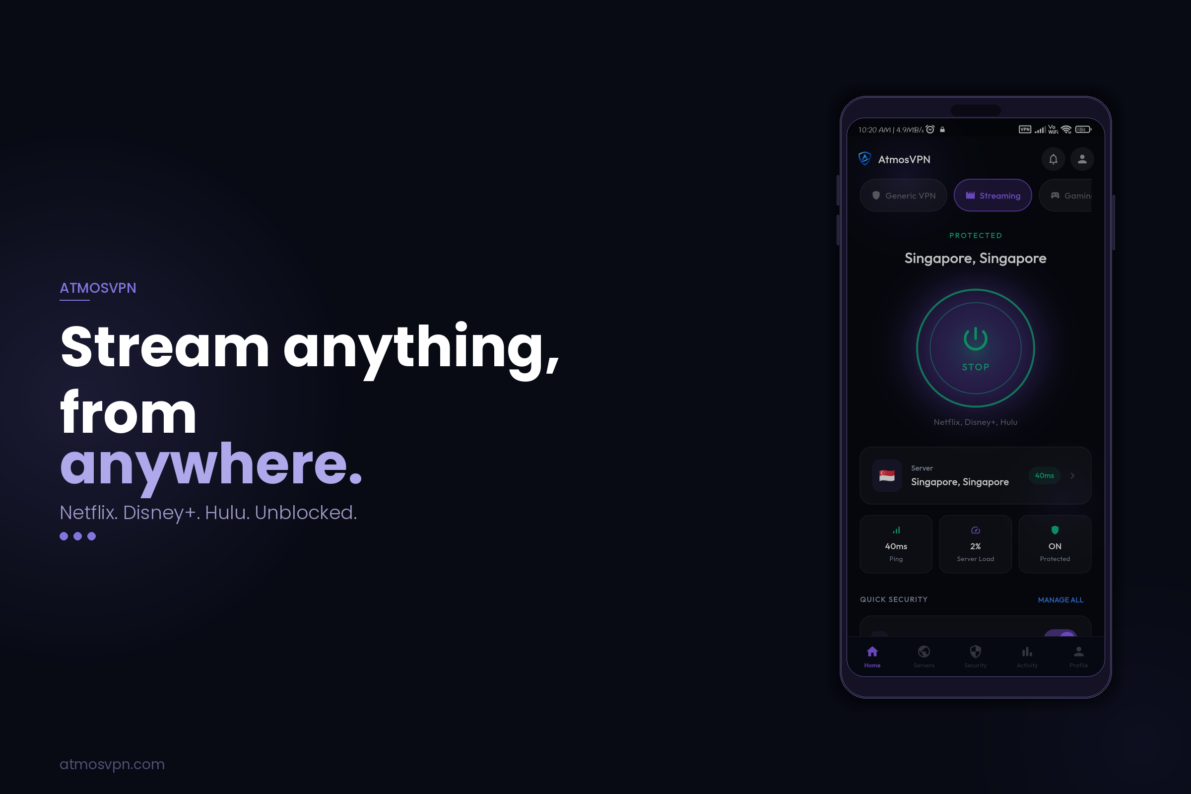 AtmosVPN gallery image