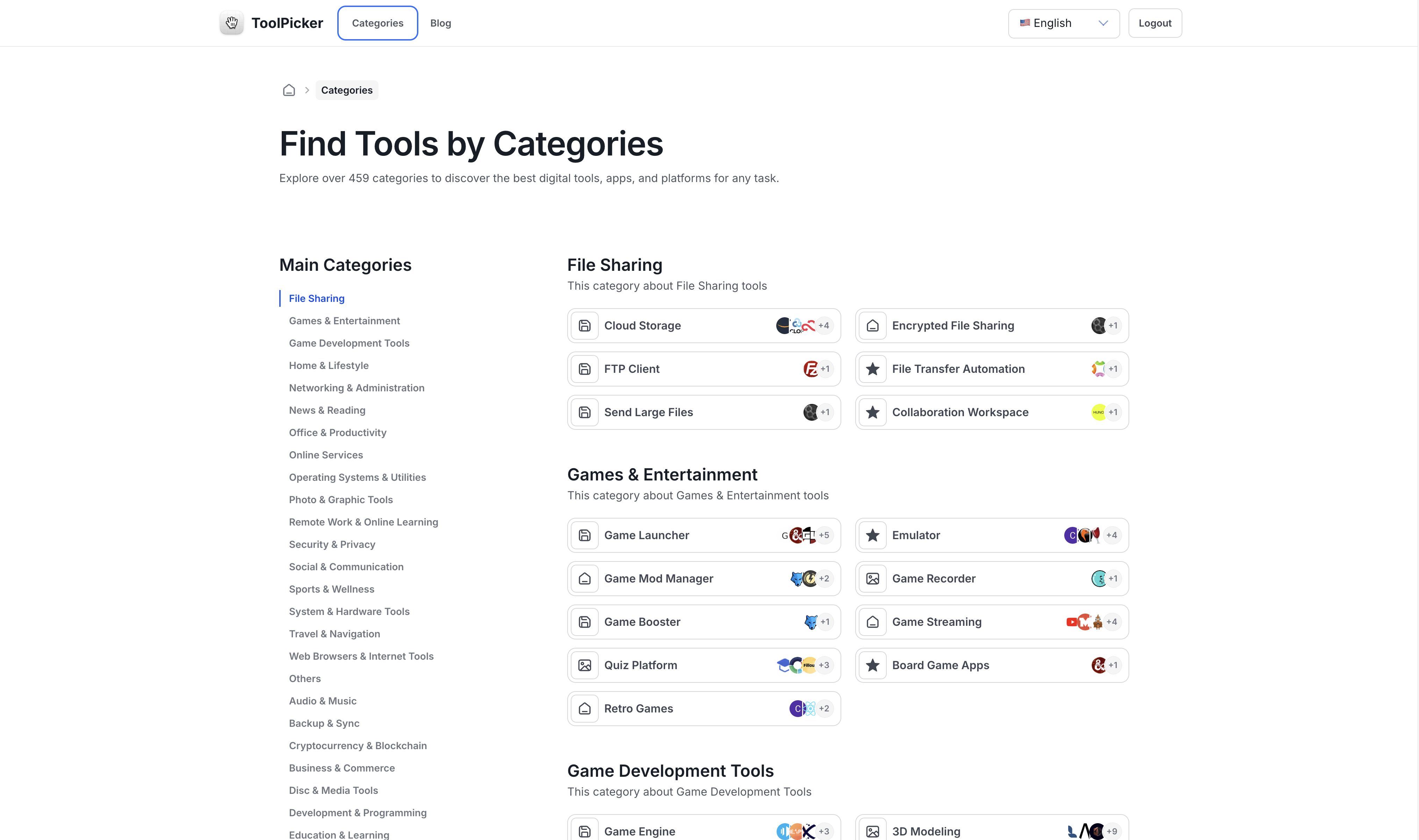ToolPicker - Screenshot 2 showing product features and functionality