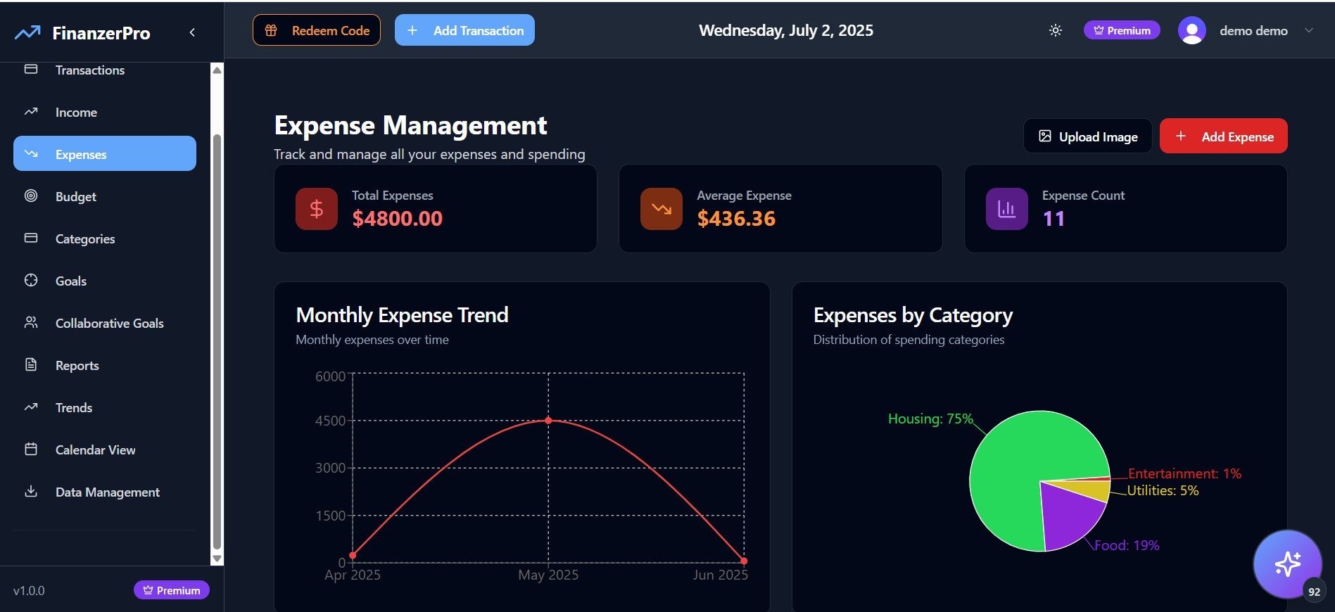 Finanza - Smart Personal Finance Management media 9