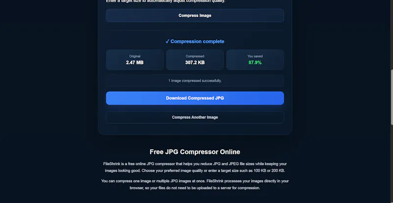 FileShrink screenshot 3