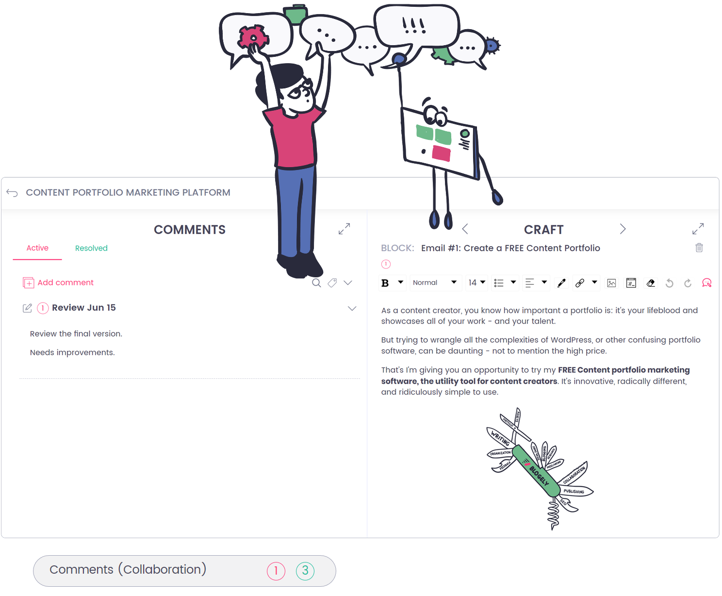 Blogely Content Marketing gallery image