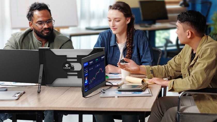 Media Muỗng - Màn hình ba máy tính xách tay di động hiệu suất cao 3