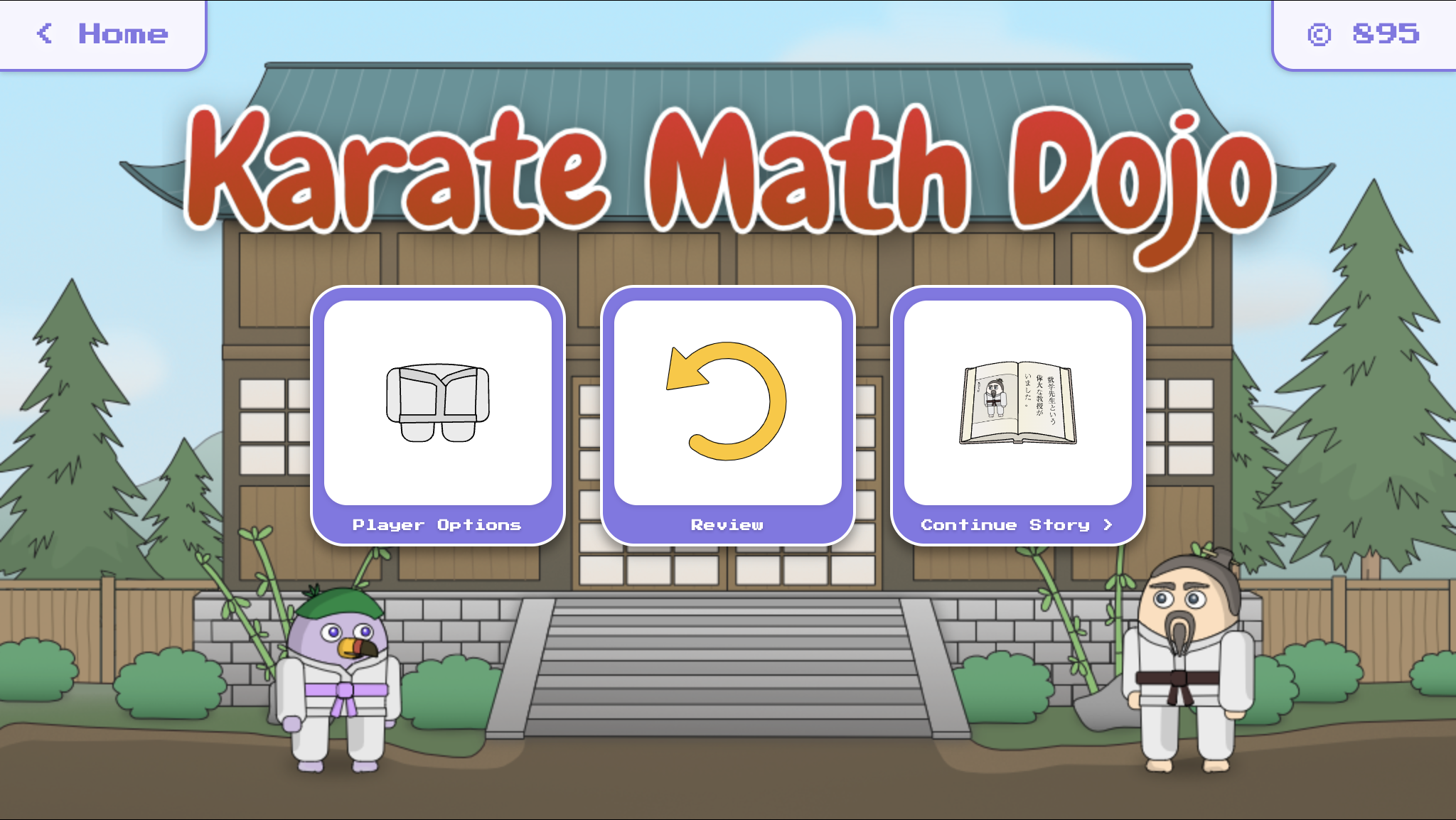 空手数学Dojo - 数学の事実を学ぶための教育アドベンチャーゲームメディア6
