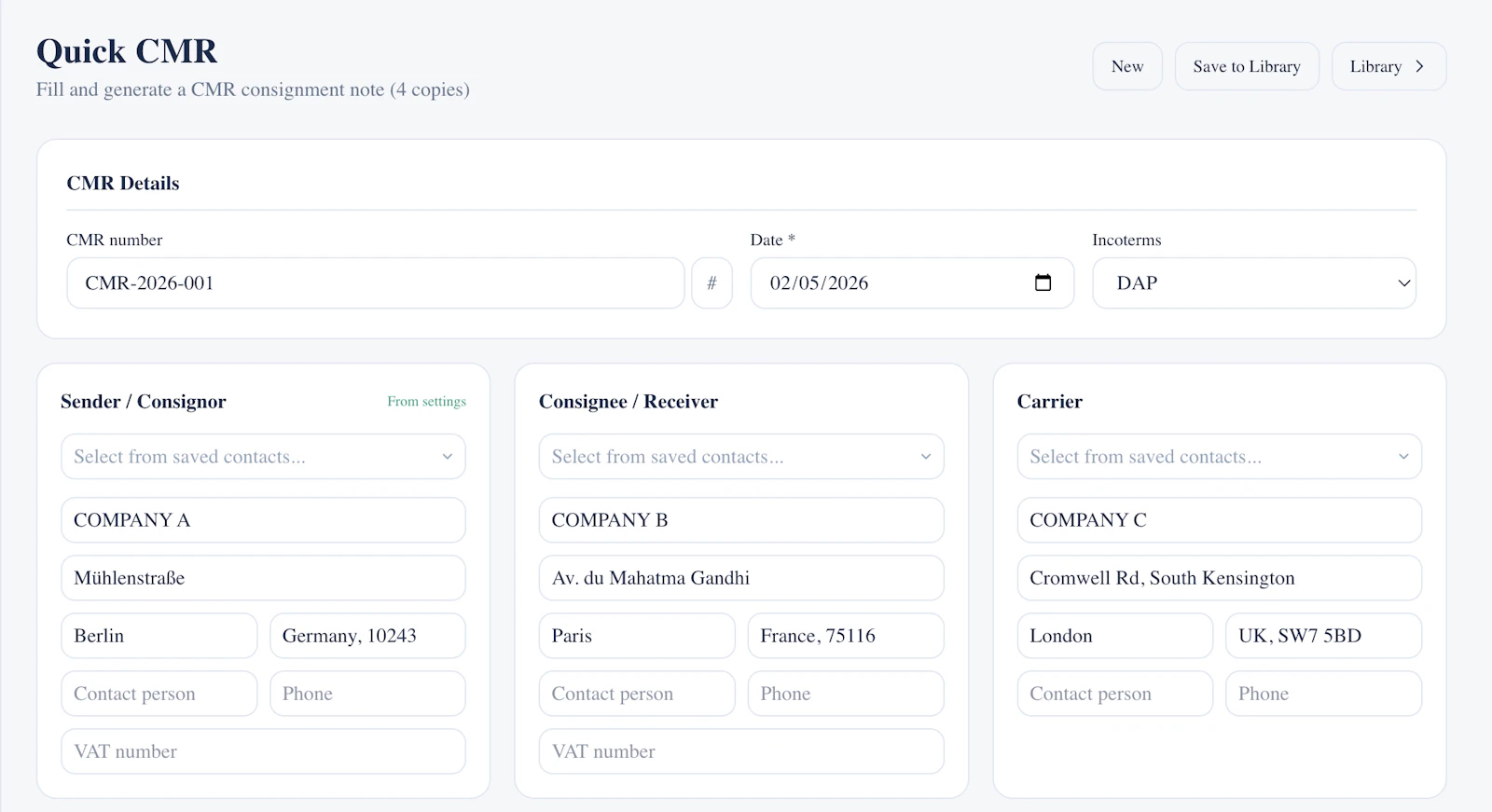 LoadPlan screenshot 3