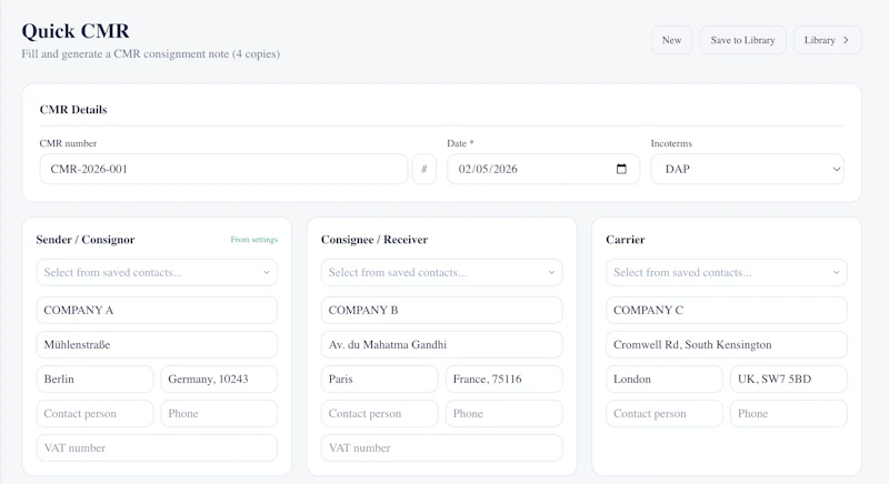LoadPlan screenshot 3