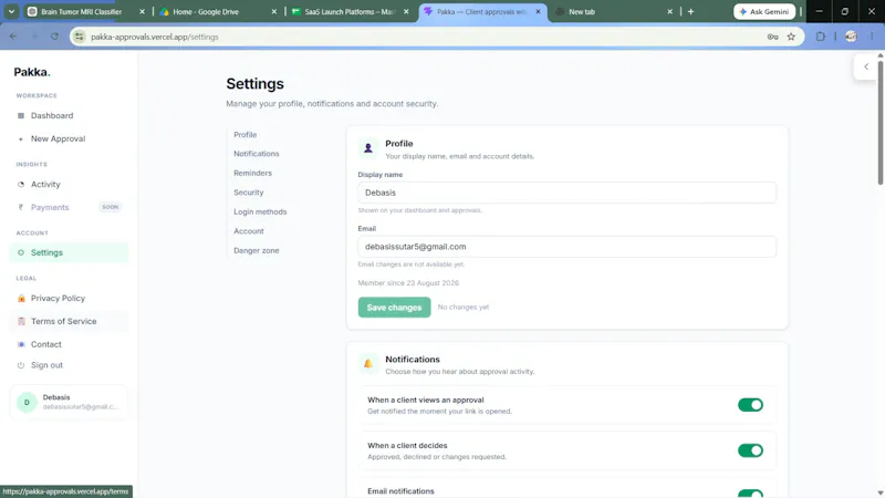 Pakka Approvals screenshot 3