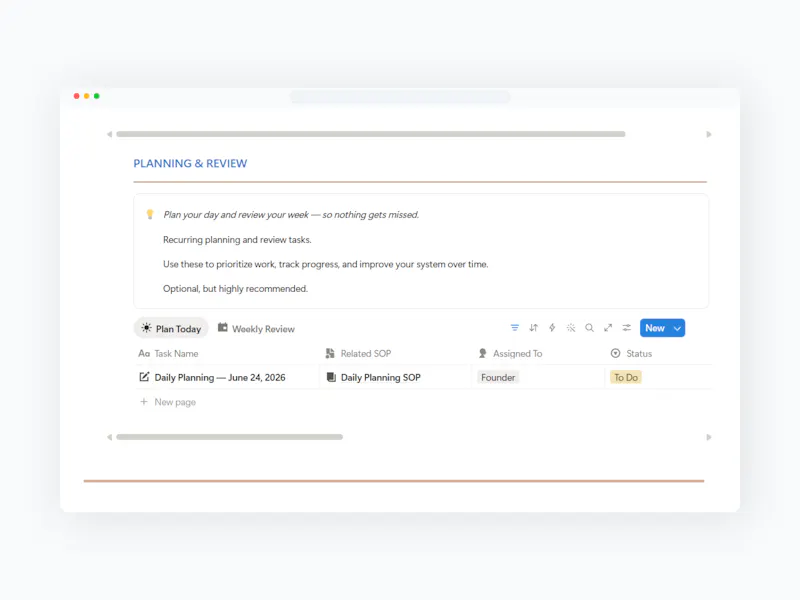 Business Execution OS screenshot 6