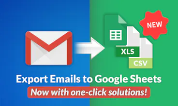 Export Emails to Sheets by cloudHQ gallery image