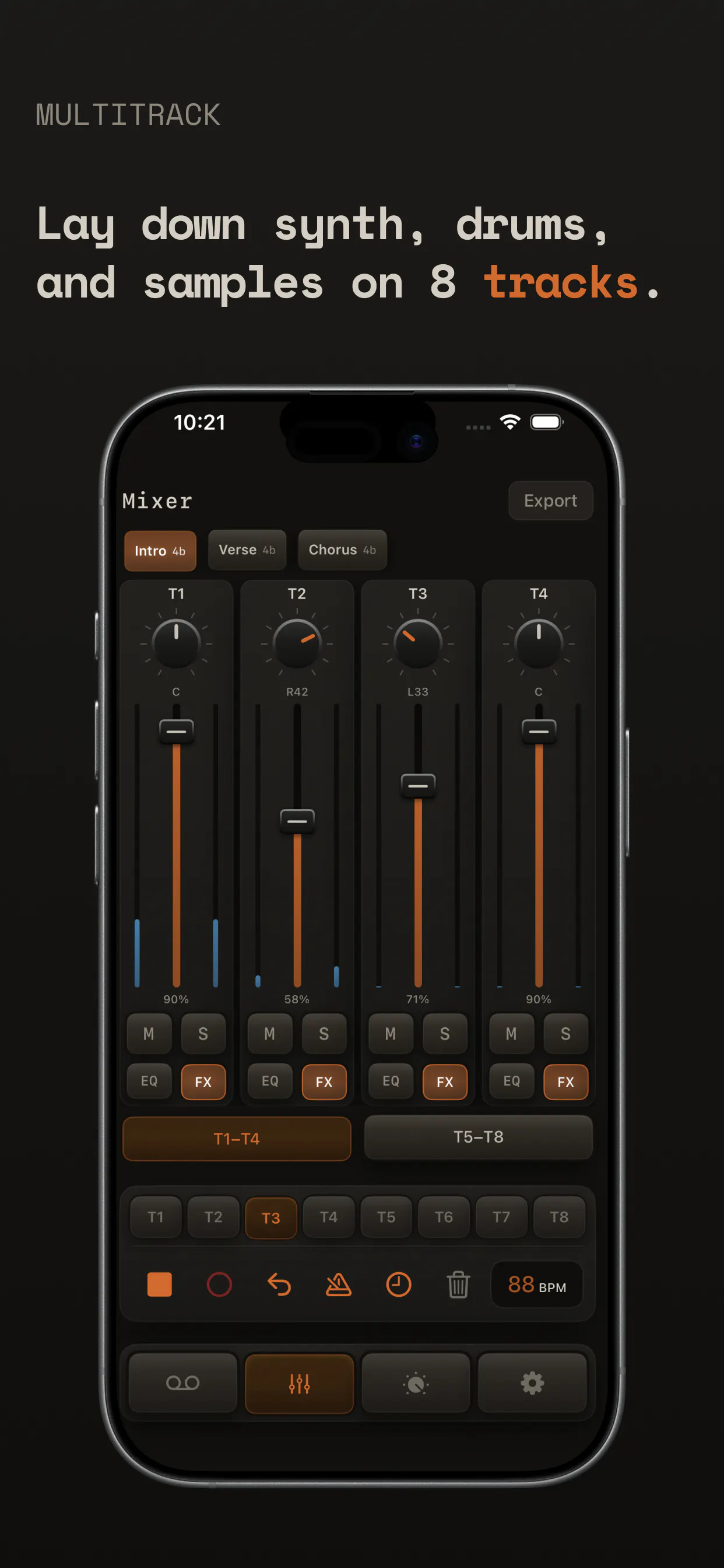 ARC-24 Multitrack Groovebox for iOS gallery image
