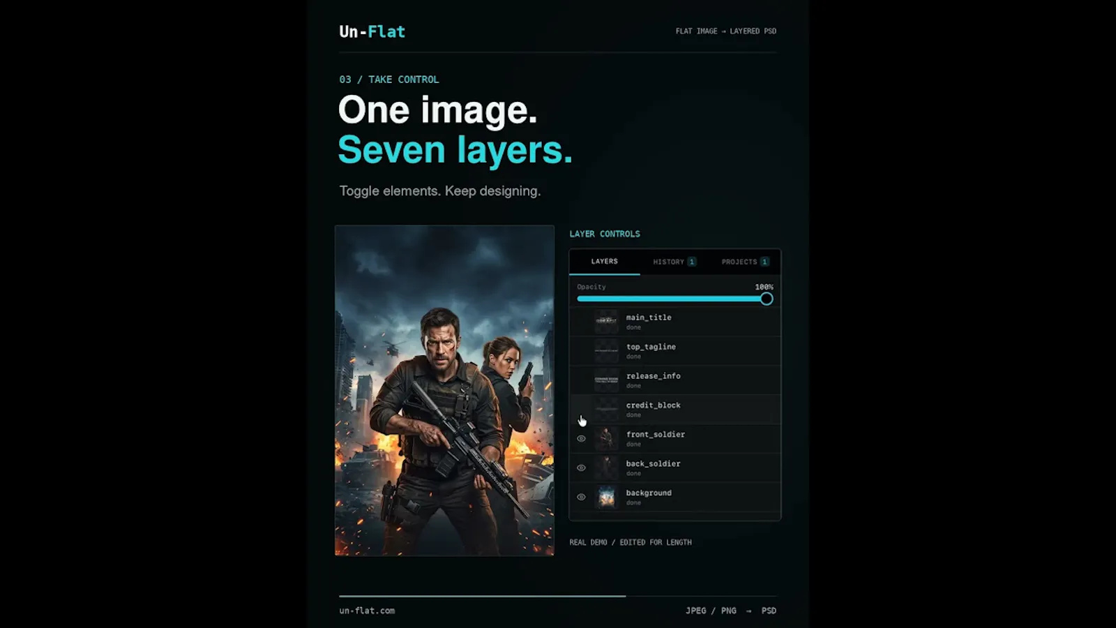 Un-Flat screenshot 1 (video preview)