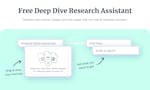 Deep Dive Research Assistant image