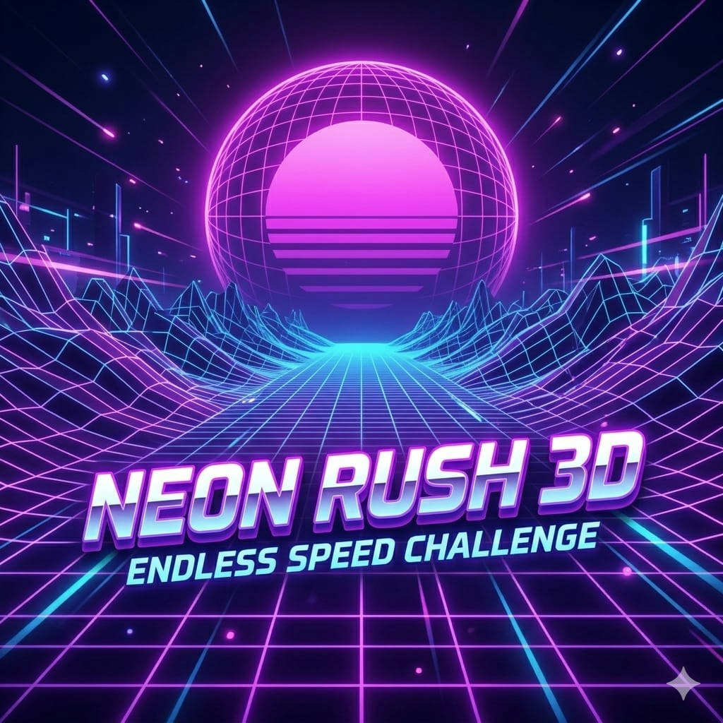 Neon Rush 3D Endless Speed Challenge gallery image
