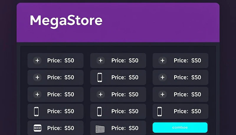 MegaStore E-Commerce screenshot 4