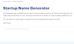 Startup Name Generator image