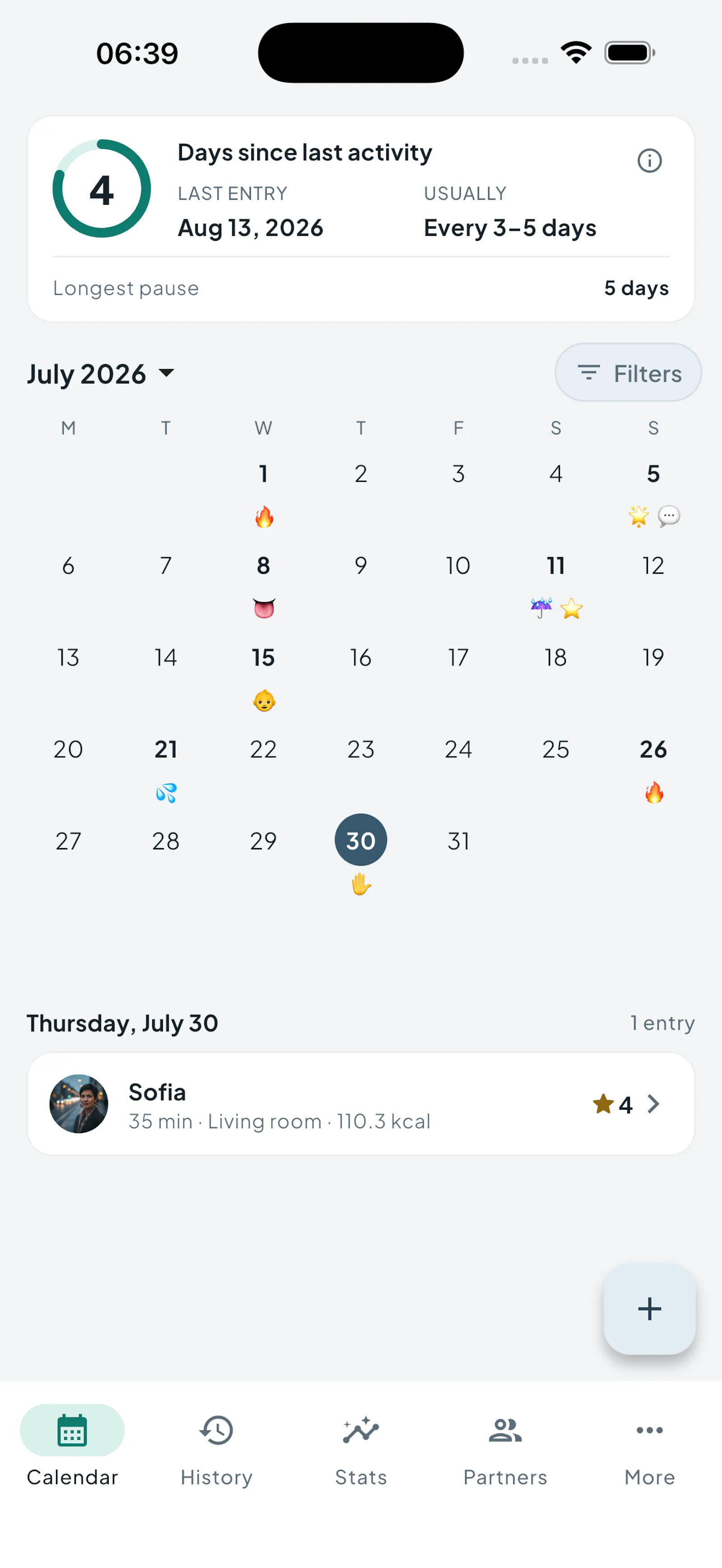 Intimassy - Sexual Life Tracker screenshot 2