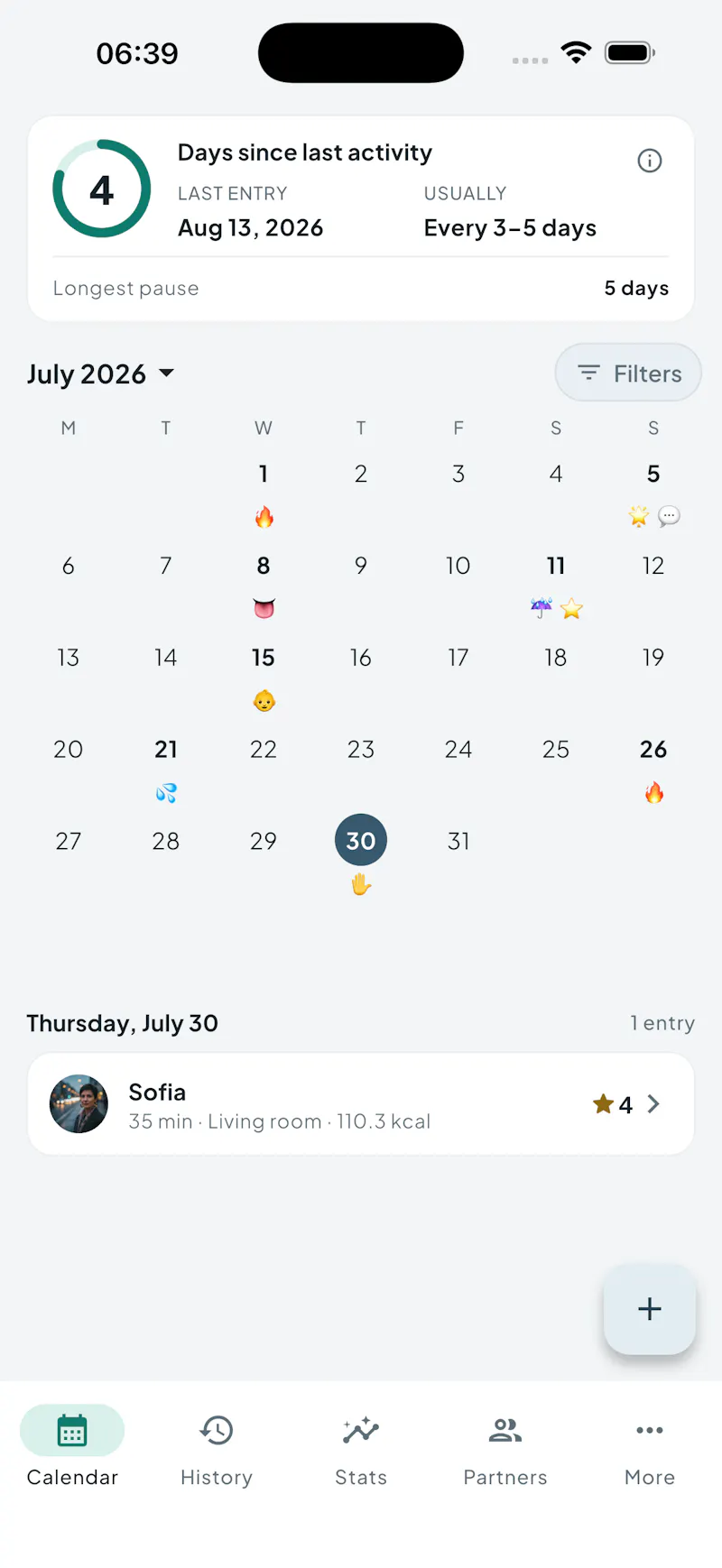 Intimassy - Sexual Life Tracker screenshot 2