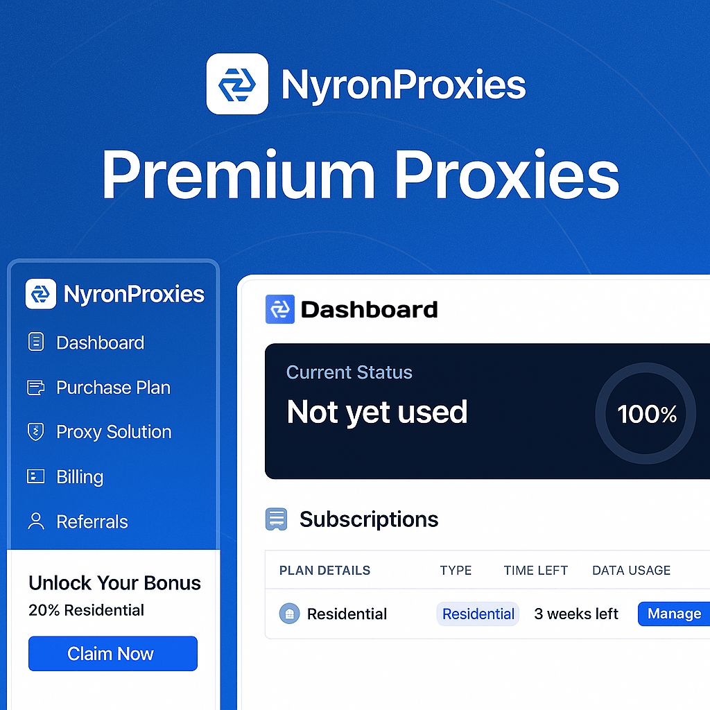 Rahibe - Hızlı ve güvenli konut proxy erişimi ile web'in kilidini açın medya 2