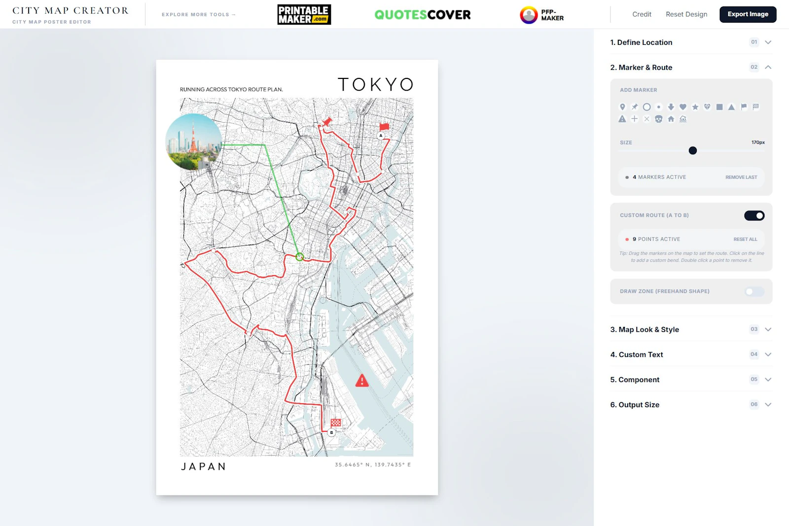 City Map Creator | citymapcreator screenshot 1