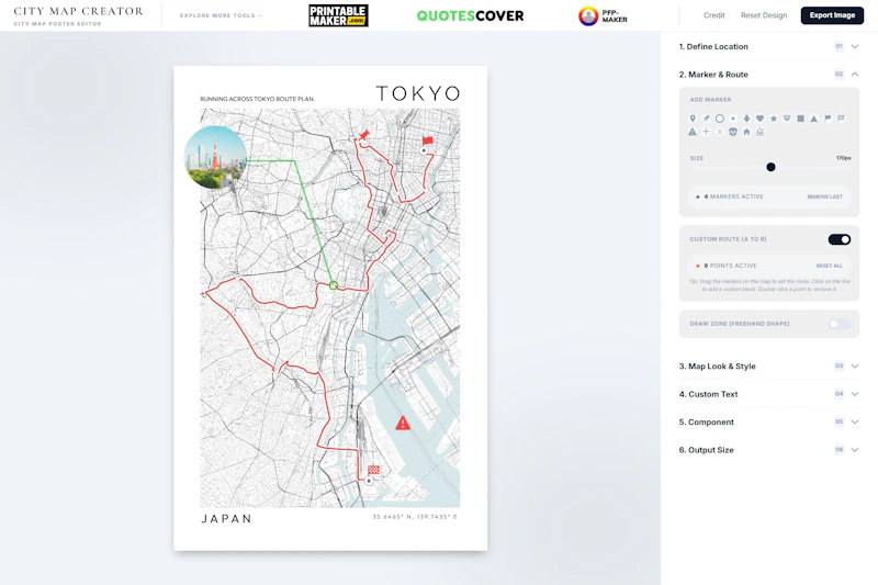 City Map Creator | citymapcreator screenshot 1