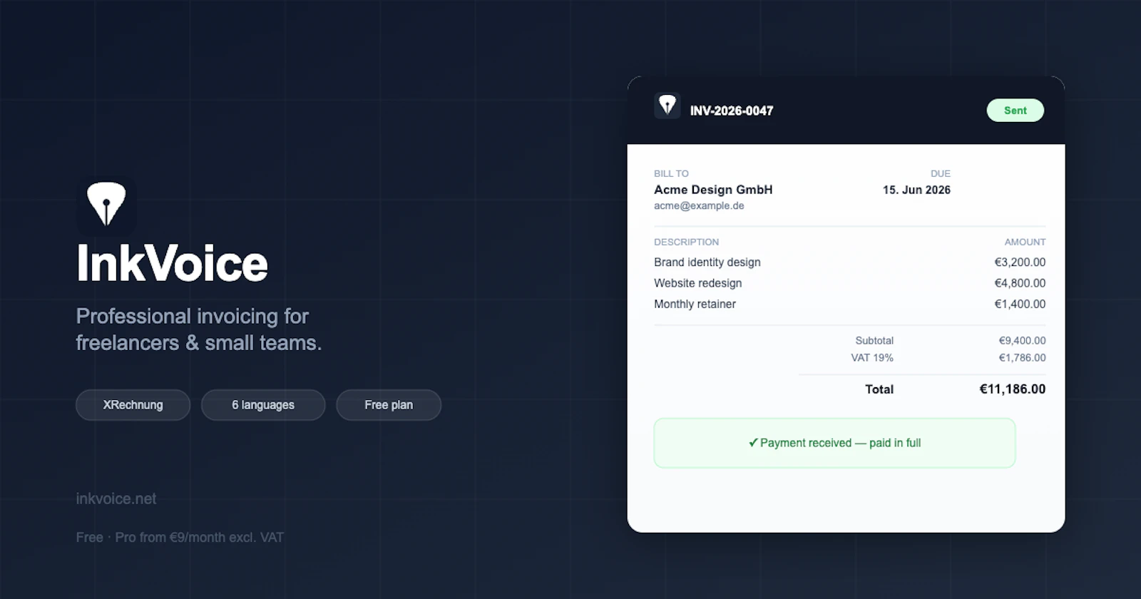 InkVoice screenshot 1