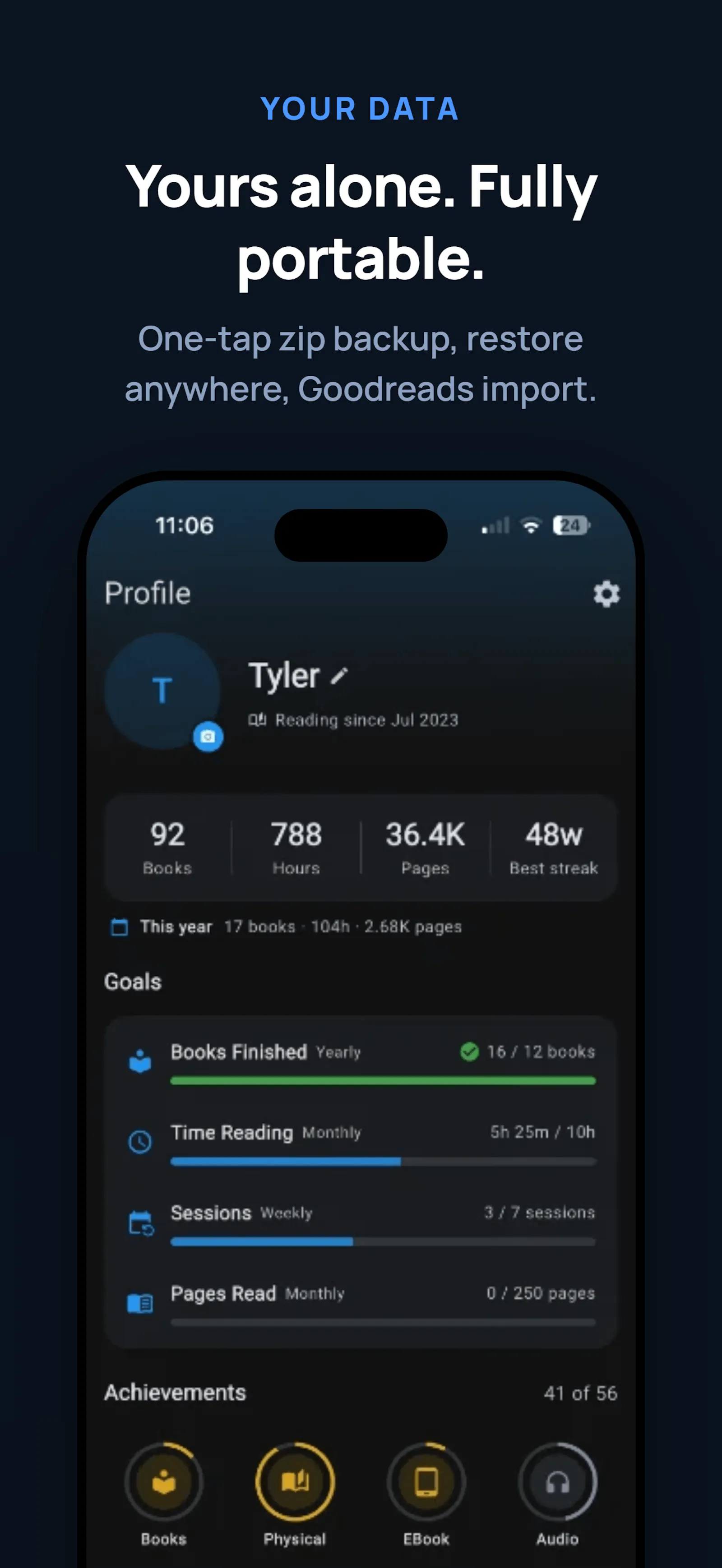 ReadStats screenshot 7