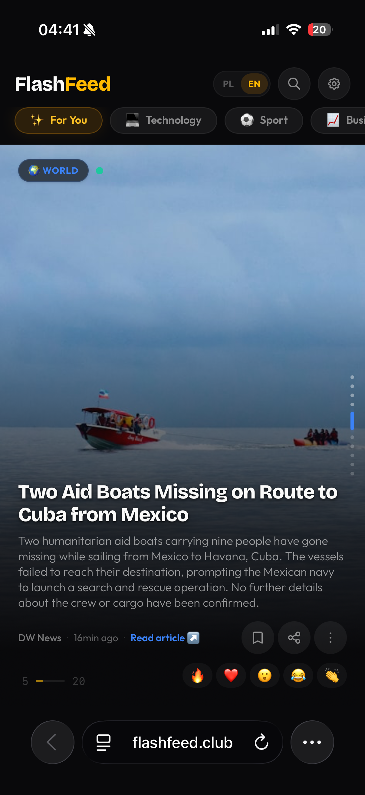 FlashFeed gallery image