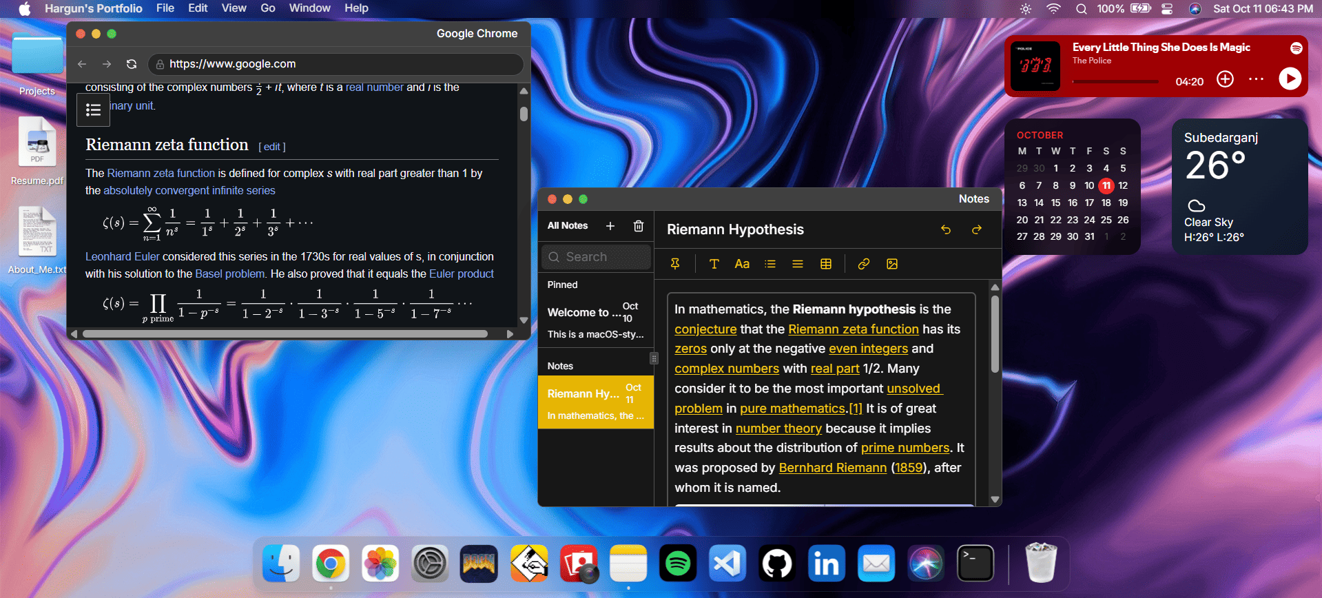 Hargun's MacOS - Main product screenshot demonstrating key features and user interface