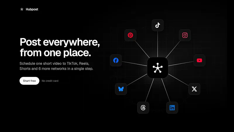 HubPost screenshot 1 (video preview)