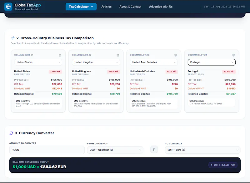 Global Tax App screenshot 4
