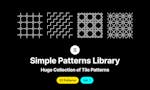 Simple Patterns Library for Figma image
