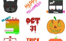 Halloween Stickers media 1