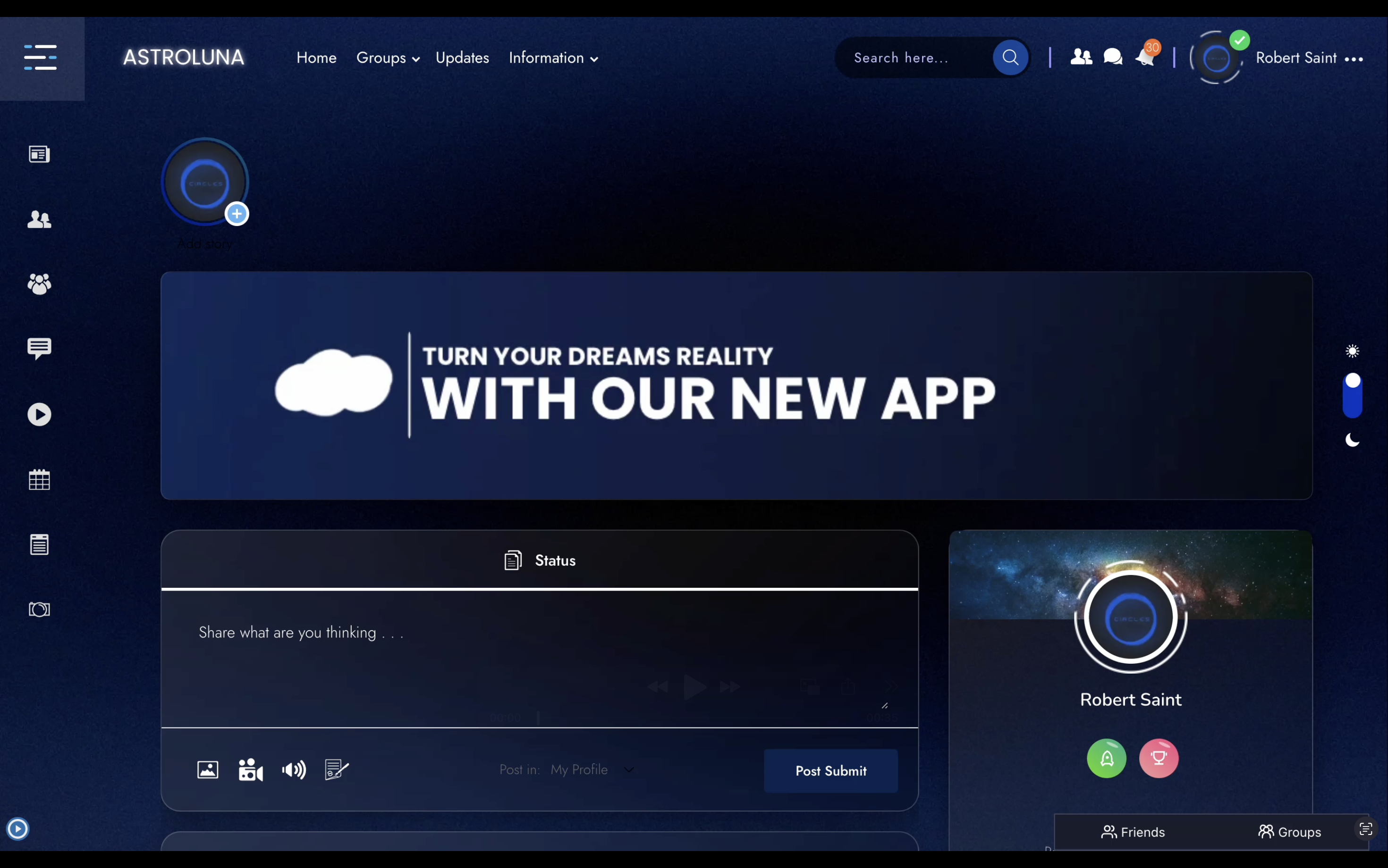 Circles Social Network - Launch your brand inside a gamified event space media 5